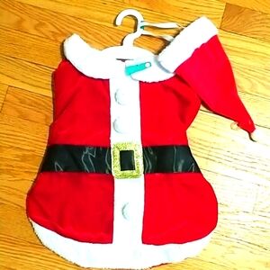 HOLIDAY/ CHRISTMAS Dog Santa Suit